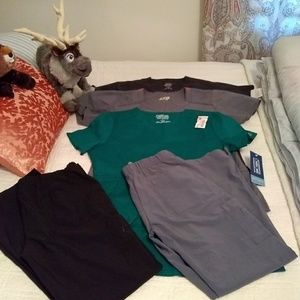 USED Nurse Scrubs/Tops & Bottoms Lot, Size Small